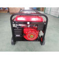 Motor de gasolina 15 HP 6.5kV Generador de gasolina 6.5kW con rueda clave de mango de arranque